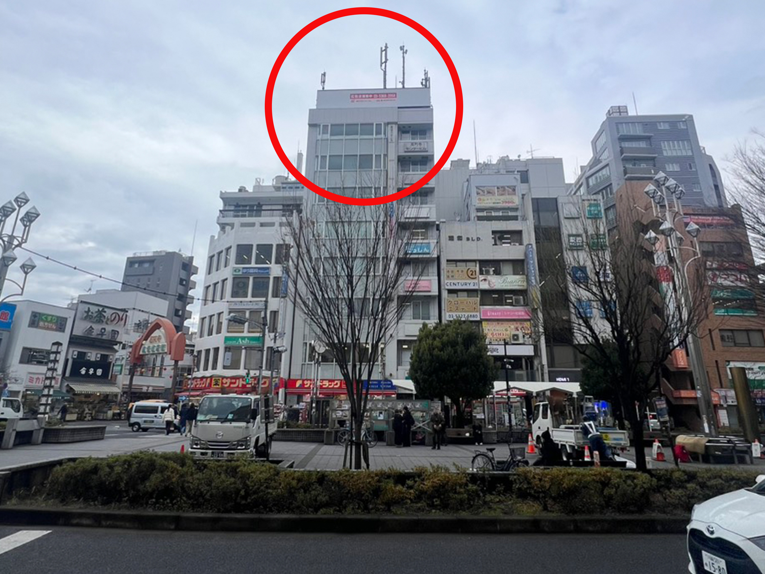 高円寺／高円寺センタービル　屋上看板